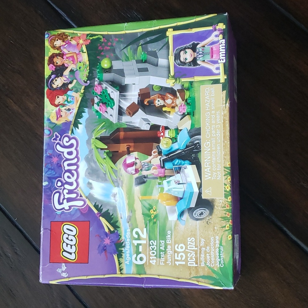 Lego Friends #41032 First Aid Jungle Bike 156 pieces New Sealed Box